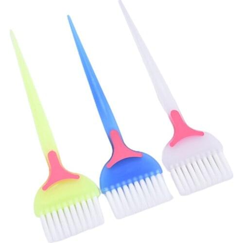 Professional Resin Hair Coloring Brush Hair Dye Hair Brush Resin Fluffy Comb Hairdressing Styling Barber Tool Salon Accessaries
