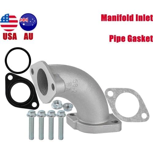 26mm intake manifold motorcycle carburetor intake manifold carburetor manifold gasket For 110/125/140cc Dirt Bike ATV