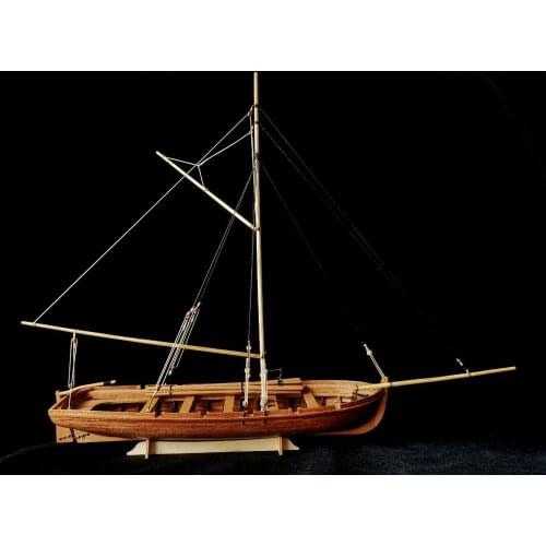Hobby ship model building kits Scale 1/35 lifeboat Solid wood assembly sets