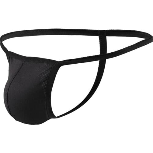 Mens Thongs Sexy Underwear Jockstraps G String Men Lingerie Bedtime Underpants Gay Underwear Men Panties U Convex Pouch Thong