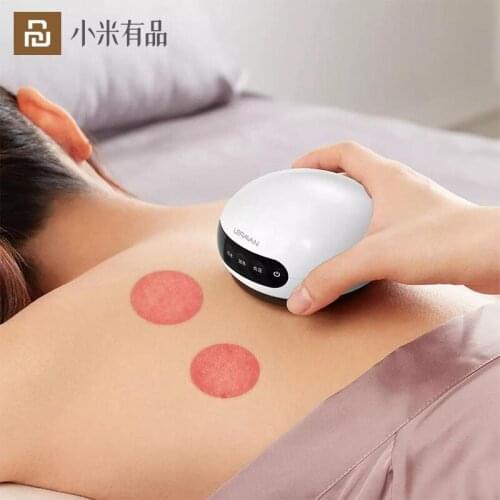 Youpin LERAVAN Smart Mini Cupping Scraping Cordless Egg-Shaped Infrared Physiotherapy Magnetic Resonance Massager