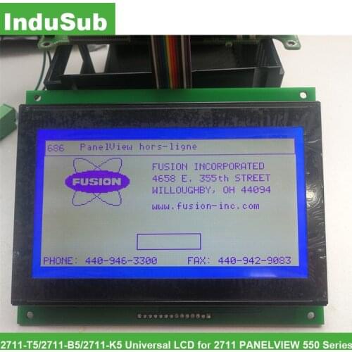 2711-T5/2711-B5/2711-K5 Universal LCD for 2711 PANELVIEW 550 Series