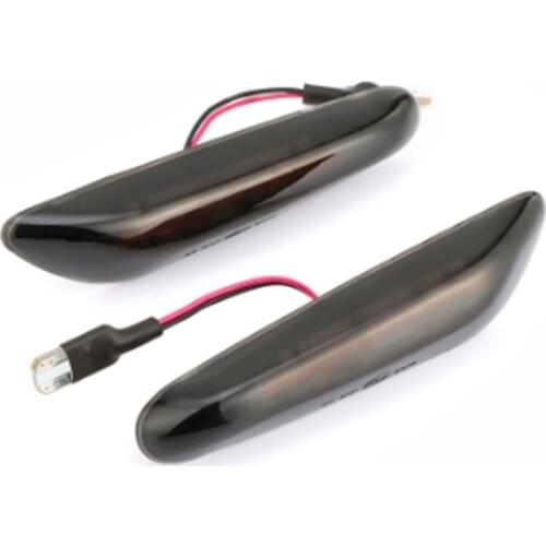 X7AE Led Dynamic Turn Signal Light Side Marker Sequential Blinker Lamp for B-MW E46 E36 E60 E61 E90 E91 E92 E93 X1 E84 X3 X5