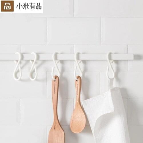 10 piece Youpin S type double head hook Hanger Tie Belt Key Hook Storage Hook convenient pp material Super load-bearing