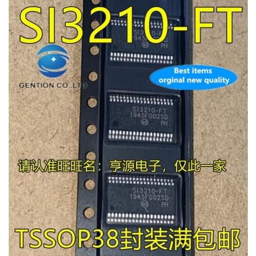 10PCS SI3210-FT TSSOP38 foot codec chip IC telecom interface in stock 100% new and original