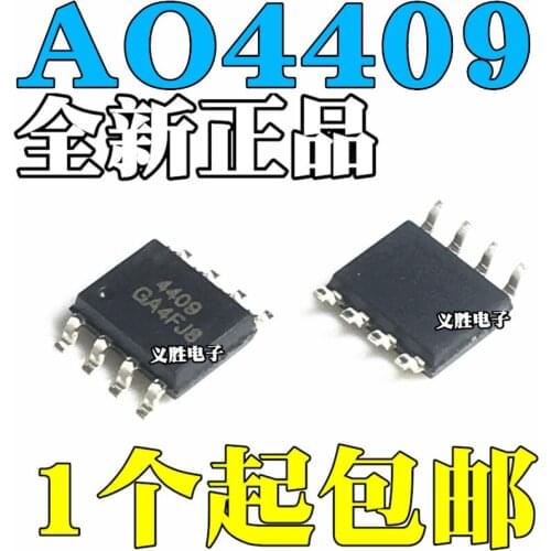 10pcs/lot New original AO4409L ​​AO4409 SMD SOP8 30V15A MOS tube P channel