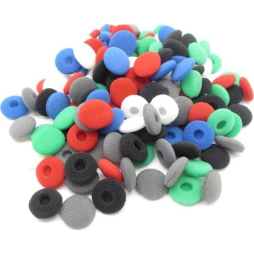 20Pcs Replacement Earphone Earpads Covers Pad Ear Pad Sponge In-ear Earphone Cover For Flat Head Earphone Earbuds 2021