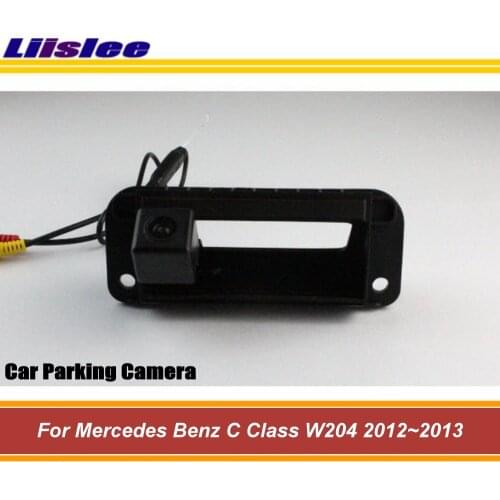 Auto Back Door Handle Parking Camera For Mercedes Benz C Class W204 2012 2013 Integrated Car Android Screen HD CCD CAM
