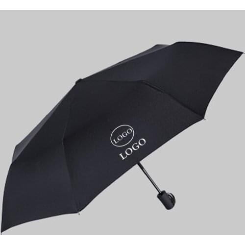For BMW Logo Emblem Car Automatic Umbrella Men Women 3 Fold Sun Protection Rain Parasol Accessories