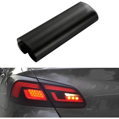 Car-styling 30 * 150cm Car Matte Black Tint Headlight Taillight Fog Light Vinyl Rear Film Lamp Tint Film Wholesale Quick deliver