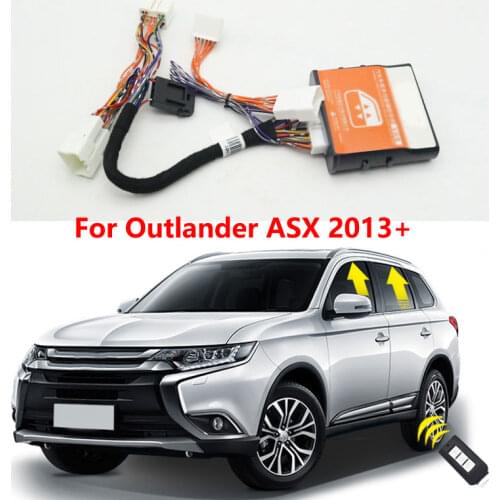 For Mitsubishi Outlander ASX 2013+ Auto Window Glass Closer Opening Window Lifter Module Device Kit Left Hand Drive Car