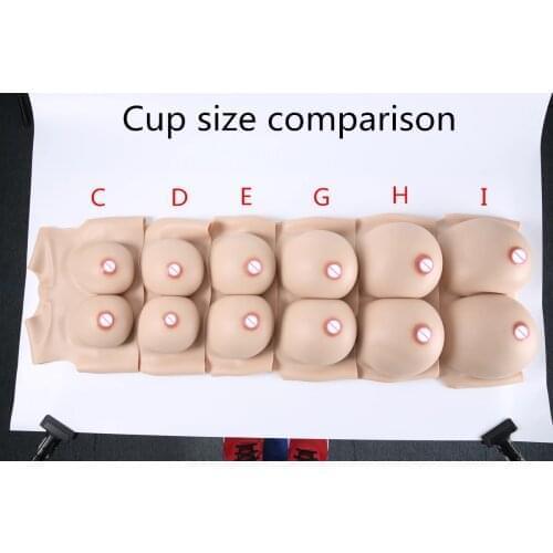 C-I Cup Silicone Crossdressers Breast Forms Huge Fake Boobs Transgenders Crossdressing Tetas Sissy Peto