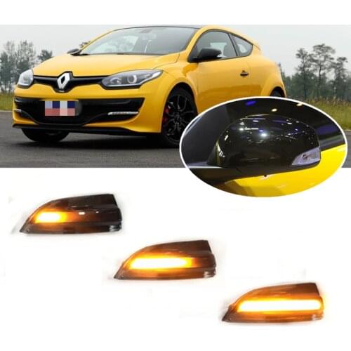 Fit for Renault Megane MK3 III RS 2008-2016 BZ KZ DZ Dynamic Blinker Indicator Mirror Turn Light Signal