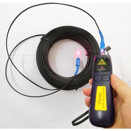 Grandway VLS-8 Mini FTTH Optical Fiber Laser Tester 1mW/10mW/15mW/30mW Visual Fault Locator