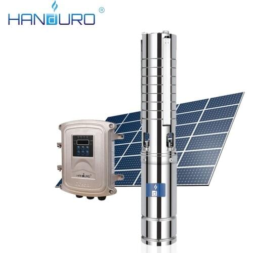 HD-4SSC5-45-48-500 500W submersible 500watt dc solar panel and water pump motor/45 meters solar dc pump