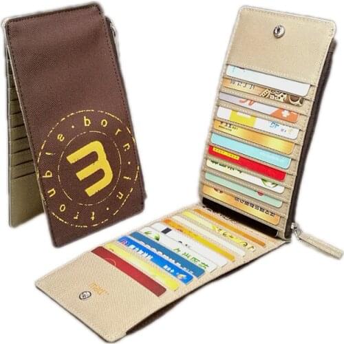 Clutch Wallet for Men Women Thin Organizer Long Purse Slim Plastic Card Coin Holder Pocket Pouch Case Money Envelope Handy Male