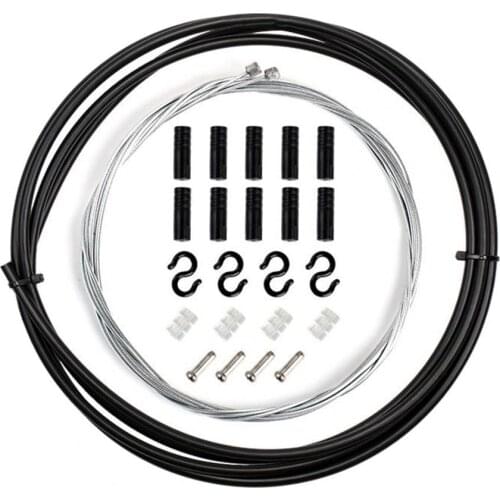 Universal Bicycle Brake Shift Cable Set for MTB Mountain Road Folding Children Bike High Carbon Steel Cycling Repair Accessory