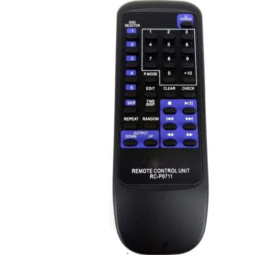 New Replacement For KENWOOD Audio System Disc Remote Control RC-P0711 CD403 CD404 CD406 CD423U DPFR4030 DPFR6030 RCP0711