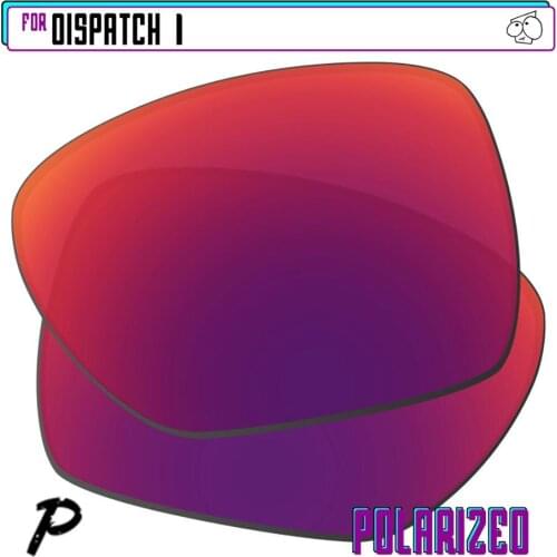 EZReplace Polarized Replacement Lenses for - Oakley Dispatch 1 Sunglasses - Midnight P