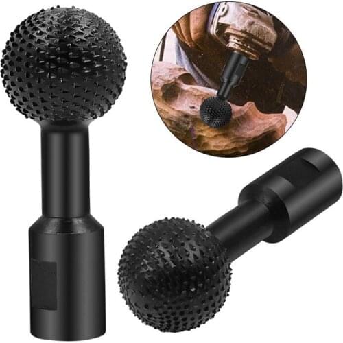JINRUI Spherical Wooden Groove Carving Knife Round Spherical File Carving Grinding HeadSpherical Polishing Grinding Head