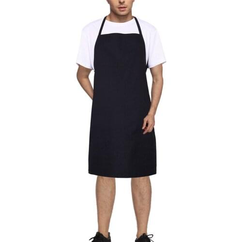 Cooking Baking Apron Customized Kitchen Apron Restaurant Apron Womens Family Sleeveless Apron Kitchen Solid Color Apron