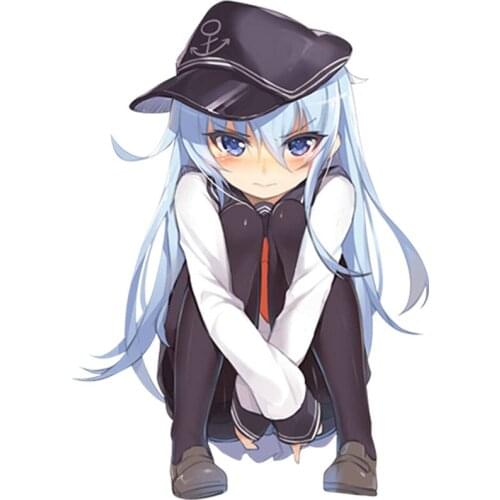 Super Sexy Beauty JDM Anime Kantai Collection Cartoon Car Sticker Gremory Vinyl Car Bumper Accessories Waterproof Decal