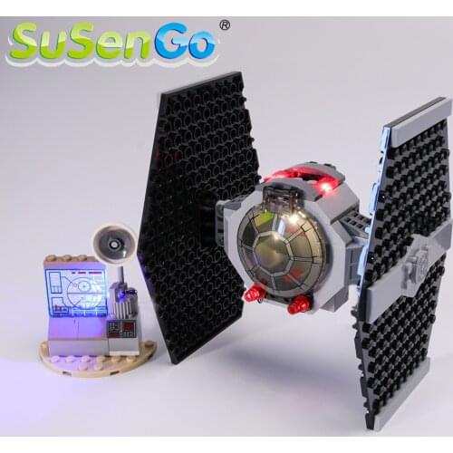 SuSenGo LED Light Set For 75237 Star War TIE Fighter Attack , (Model Not Included)