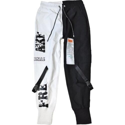 Japanese and Korean sweatpants mens hip-hop casual overalls mens 2020 new jogging pants drip transportation