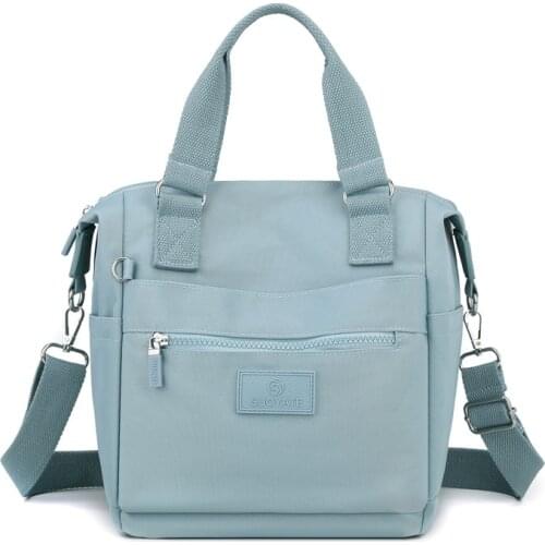 Woman Bags 2021 New Fashion Women Large Capacity Light Weight Waterproof Nylon Travel Shoulder Bag Messenger Handbags Mommy Bag