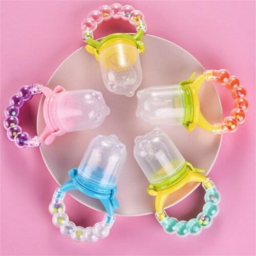 1pcs Fruit Biting Pacifier Fresh Food Nibbler Silicone Baby Infant Fruit Feeder Toddler Baby Feeding Pacifier Newborn Nipple