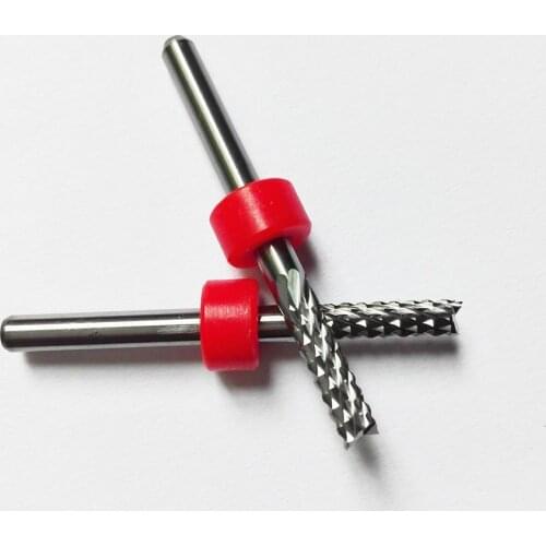 3.175mm Carbide Tungsten Corn Cutter Cutting PCB Milling Bits End Mill CNC Router Bits For Engraving Machine
