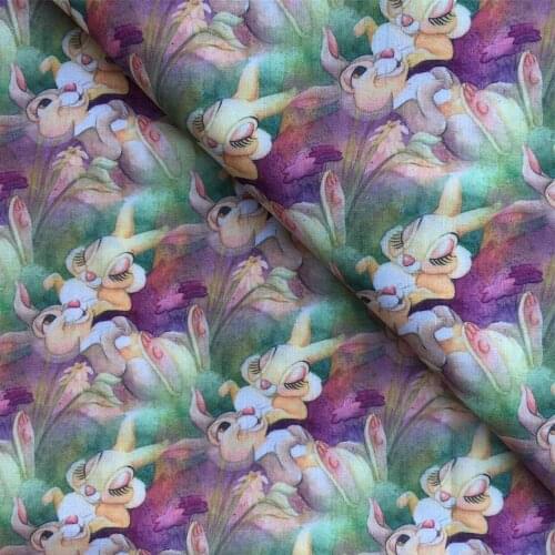 50*145cm Cartoon Series Patchwork Printed Polyester Cotton Fabric Tissue Sewing Quilting Fabrics Needlework Material DIY,c18990