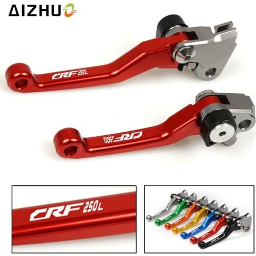 CNC Aluminum Motorcycle Motocross dirt bike Pivot Brake Clutch Levers for honda CRF250L CRF 250 L CRF 250L 2012 2013 2014 2015