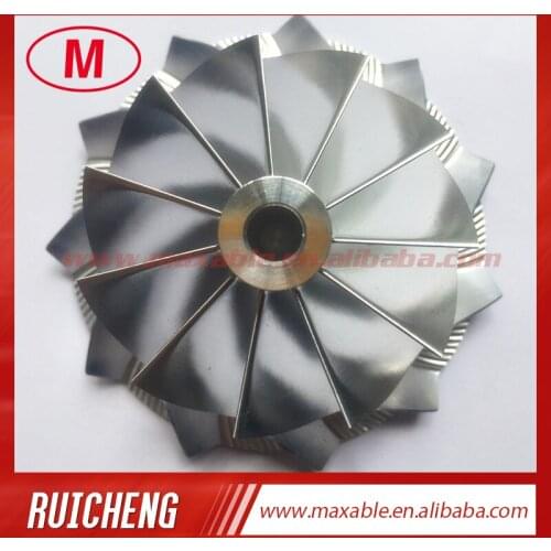 GT28 55812/3712-0001 47.10/63.40mm 11+0 blades turbo billet/milling/aluminum 2618 compressor wheel for 816365-0001/446179-0093