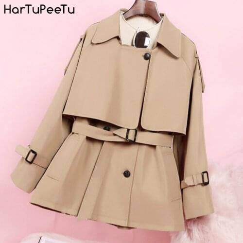 Женские осенние плащи HARTUPEETU China At AliExpress