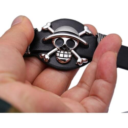 HSIC New Fashion One Piece Bracelets Fashion Anime Bracelets For Women Men Jewelry Mujer Pulseras Hombre HC10116