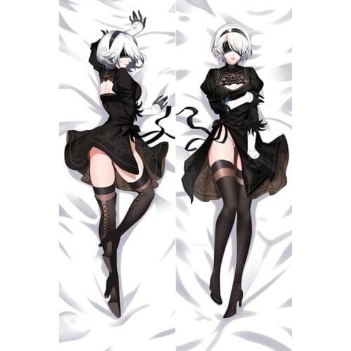NieR Automata YoRHa Type A No 2b Cosplay Game Dakimakura Hugging Body Pillow Case Prop
