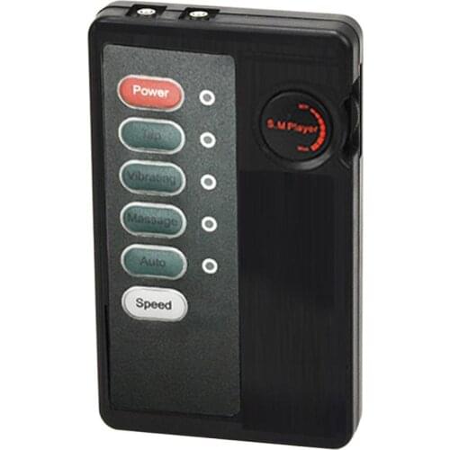 Medical Themed Toys SM Player Electric Dual Output Host Therapy Massager Electro Stimulation Electric Shock Accessories