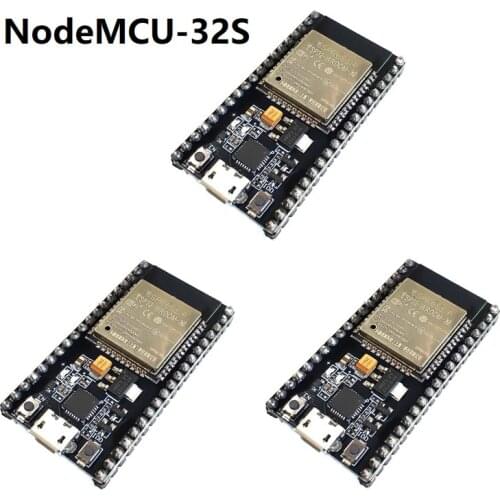 NodeMCU-32S Lua WiFi IOT Development Board ESP32S ESP32-WROOM-32 Dual-Core Wireless WIFI BLE Module Board Ai-thinker