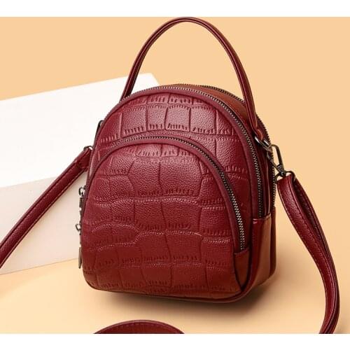 2021 New Fashion Ladies Crossbody Bag Casual Tote Messenger Bag High Quality PU Shoulder Bag Small Womens Handbag Purse