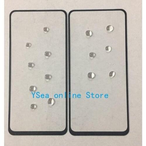 New Black Front Outer Glass Lens Repair Touch Screen For Lenovo Z5 Pro L78031 / Z5Pro GT L78032 Phone Part 6.39"