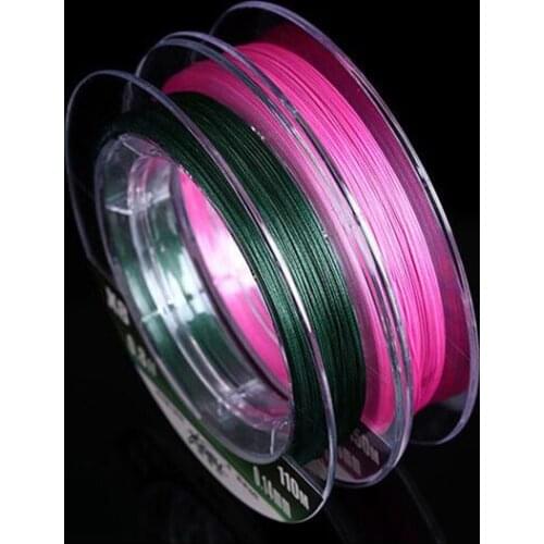 News Pink Green W8 Fishing Line 100M 150M 8 Strands Braided Fishing Line Multifilament PE Line 15 18 20 22 28 30 40 50 60 70LB