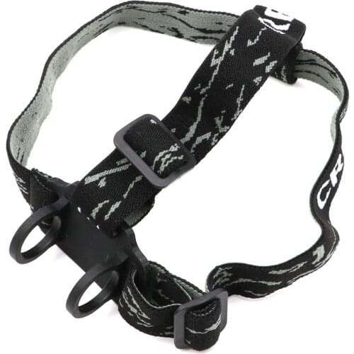 Headband Fixed Strap head Belt head Strap Mount Holder for diameter 24-28mm LED Flashlight Torch Headlamp