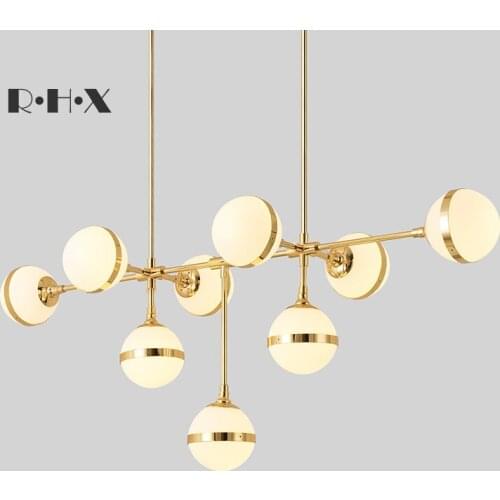 Modern hanglamp lustre pendente crystal Home Decoration E27 Light Fixture restaurant living room luminaire