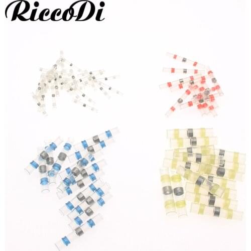 10pcs Waterproof Solder Ring Heat Shrinkable Tube Wire Wiring Waterproof Insulation Heat Shrink Sleeve Cable Connector