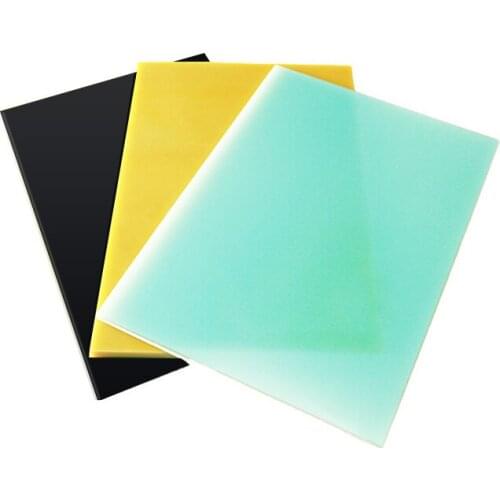 1Pcs 0.5-4.0mm 250x240mm Multicolor Glass Fiber G10 Knife Handle Material Diy Handle Gasket Accessories