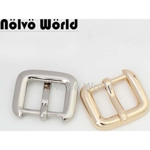 10-50 pieces 19mm 5 colors FAT turn buckle metal,squared chrome thick buckle shoes man bags 1.9cm belt buckle wholesale