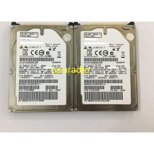 100% original new Hard Disk drive HEJ421040G9AT00 40GB For VW Car HDD navigation systems made in Japan 2pcs/lot
