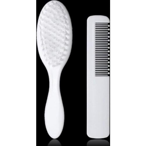2Pcs/Set Newborn Babies Massage Comb Sets Toddlers Hairbrush Set Infants Hair Care Prodcuts Baby Convenient Daily Hairbrush Tool