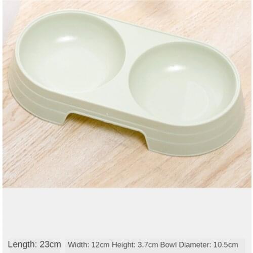 Dog Basin Dog Bowl Cat Bowl Pet Bowl double bowl dog bowl cat water bowl pet supplies